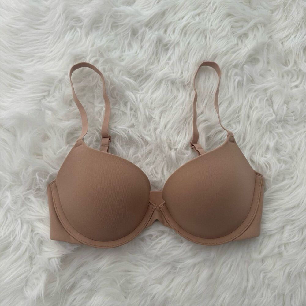 Skims Fits Everybody Pushup Demi Bra Clay Size 30C